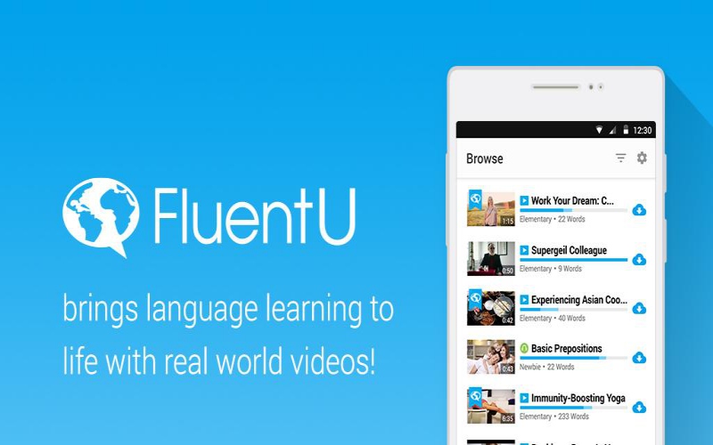 học tiếng đức với fluent u